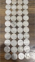 40 Buffalo Nickels