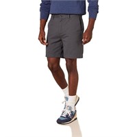 Amazon Essentials Men's Slim-Fit 7" Short, Grey,