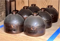 6 Anchor Hocking 1931 Beehive Oven Tank Jar