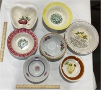 Decorative Bowls Lot