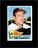 1965 Topps #172 Jim Piersall EX to EX-MT+