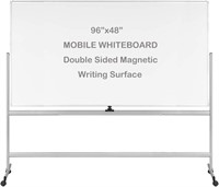 INNOVART Mobile Whiteboard  96 x 48  Reversible.
