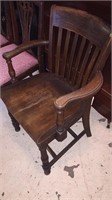 Oak Office Chair