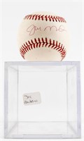 Signed Joe Montana Rawlings Baseball