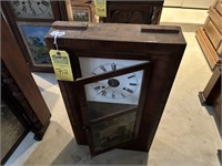 SHELF CLOCK - NEW HAVEN CLOCK CO - OGEE - WOOD - 2