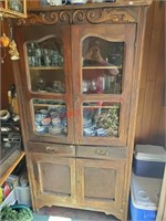 73in Very Old Wood Cabinet After 1PM Pickup