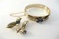 Whiting & Davis Bracelet and Earring Set