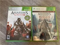 Xbox 360 Assassin's Creed lot
