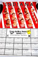 I.U. Basketball Calendar / Posters 1992-93 /