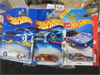 Hotwheels 3pks-24 Seven,Phantom Racer, Cunningham