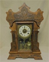 Seth Thomas Oak Gingerbread Kitchen Clock.