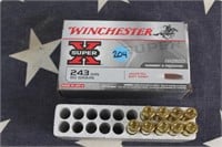 Ammo - 243 WIN - 9 Rounds