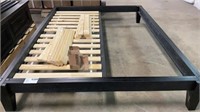 1 King Size Wood Platform Bed