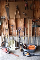 30+Yard & Hand Tools: Rakes, Shovels, Diggers+