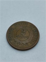 1868 2 CENT PIECE