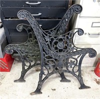 CAST IRON BENCH ENDS