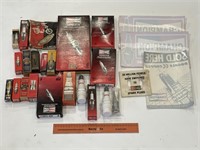 Assorted CHAMPION Spark Plugs & Advertising