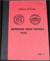 COMPLETE LIBRARY OF COINS JEFFERSON NICKELS ALBUM