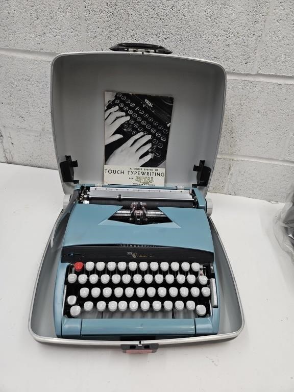Sears Vintage Typewriter w/Book