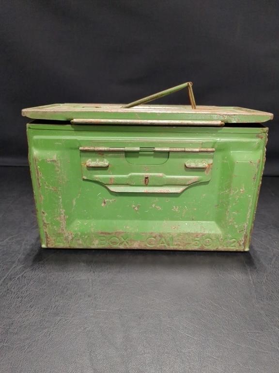 Vintage Ammo box