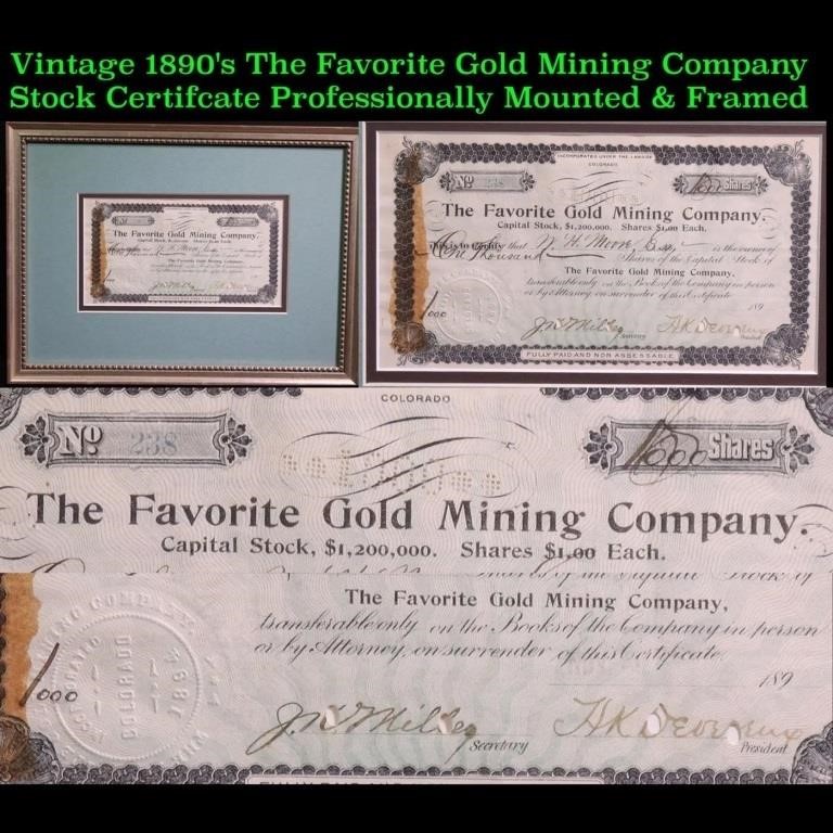***Auction Highlight*** Vintage 1890's The Favorit