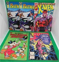 5x DC & Marvel Comics X-Men #1 Willow #2 Batman