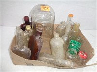 Flat of Old Bottles