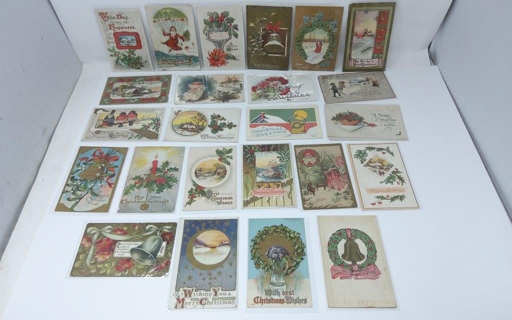 (24) Christmas Postcards