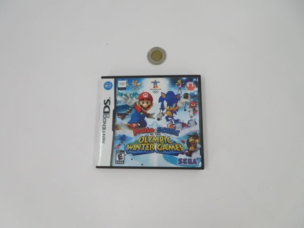 Mario & Sonic Olympic Games , jeu Nintendo DS