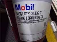 Five Gallon of MOBIL DTE Light Oil
