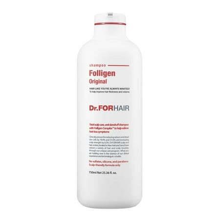 Pack of 2 Folligen Shampoo (750 ml/25.36 fl.oz)