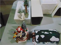 Dept 56 Christmas Village 0 Trees, Sant and
