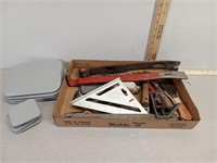 Furniture movers, pry bars, putty knives,