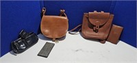 Genuine Leather handbags and wallet