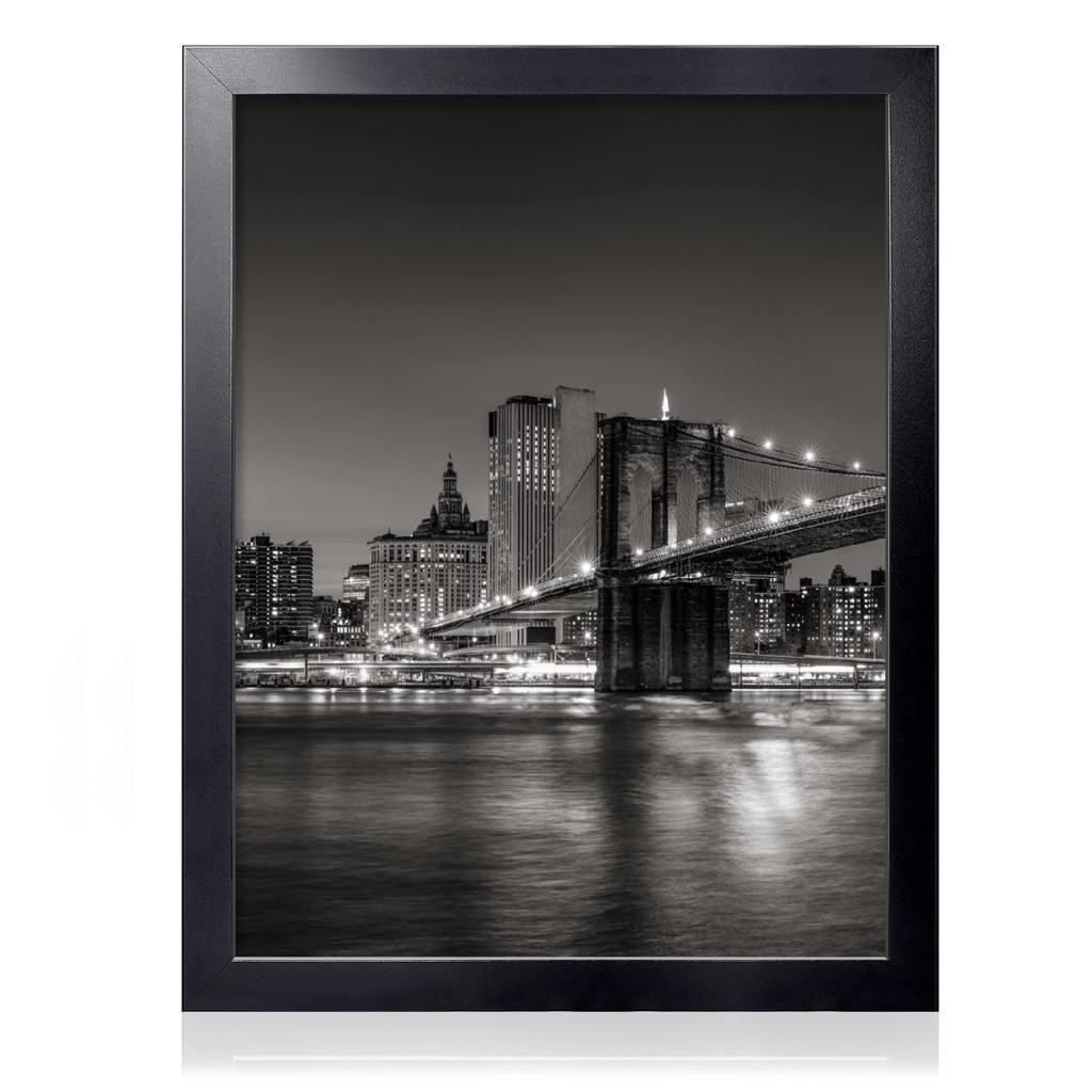 Annecy 17x22 Picture Frame Black 1 Pack   17 x