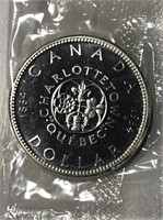 1964 SEALED Mint Canadian Silver Dollar Coin