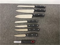 (8) J.A. Henckels Hi Def SS Knives