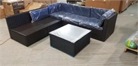 6 Piece Modular Patio Sectional Set With Coffee