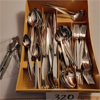 Lots of Flatware and Set of Kid's Flatware