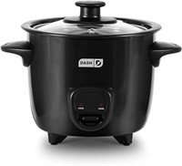 Dash DRCM200BK Mini Rice Cooker with Keep Warm, Bl