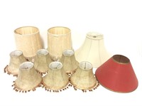 (10) Assorted Lamp Shades