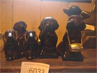 Dog avon bottles