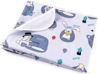 Baby Bed Pad Waterproof Washable Reusable 31"x40 L
