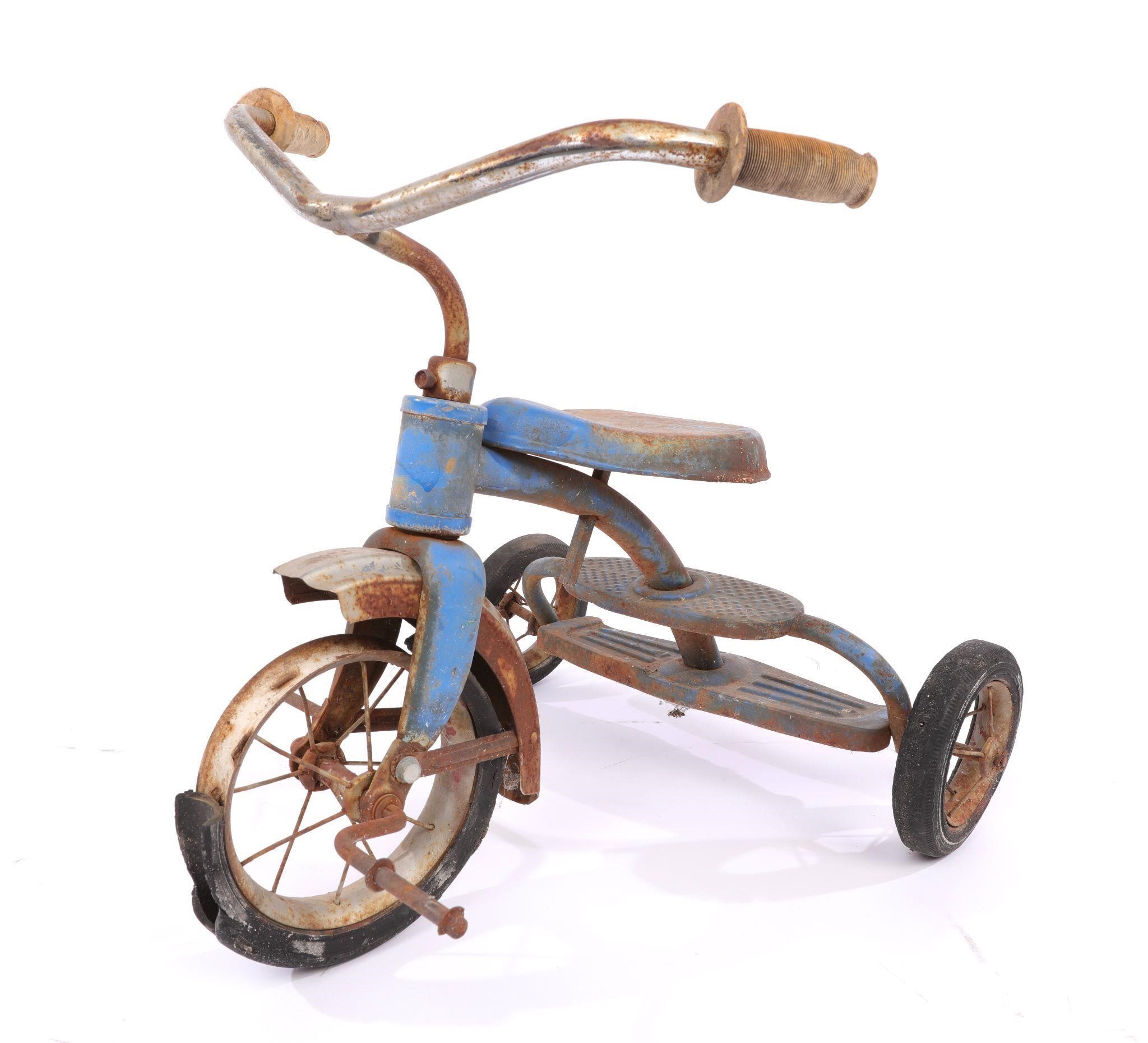 Vintage Blue Tricycle