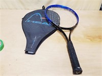 Head Metal Tennis Racket with Cover