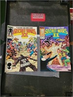 Pair of Marvel Secret Wars II Comic Books