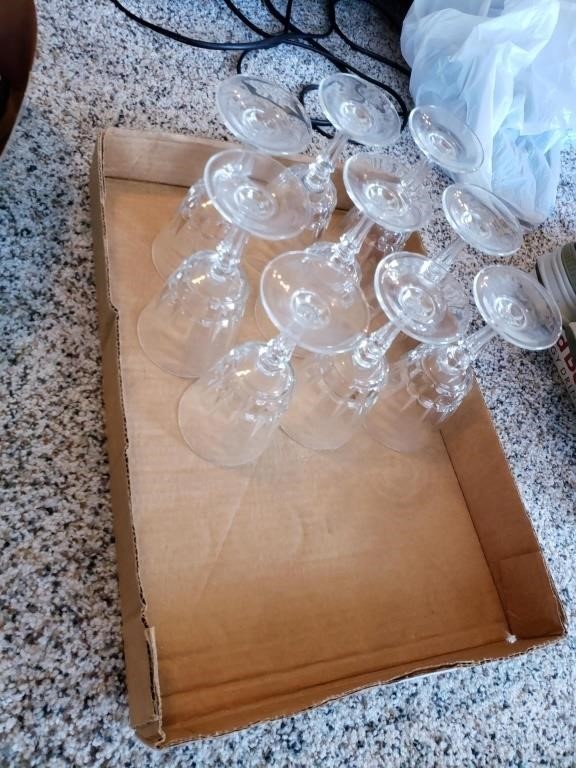 Lot of Glass Cups