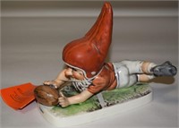 Vtg Goebel Co-Boy Tommy Football Player Gnome