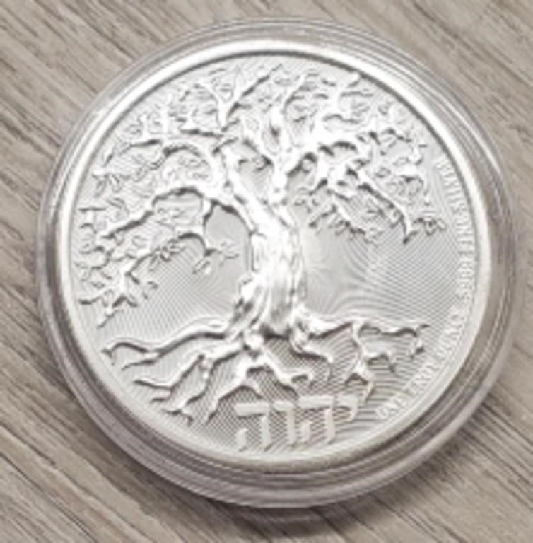 1 oz 2023 Silver Tree Of Life $2 Coin