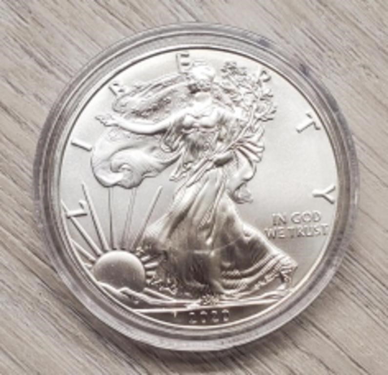 1 oz 2020 Silver Eagle Dollar